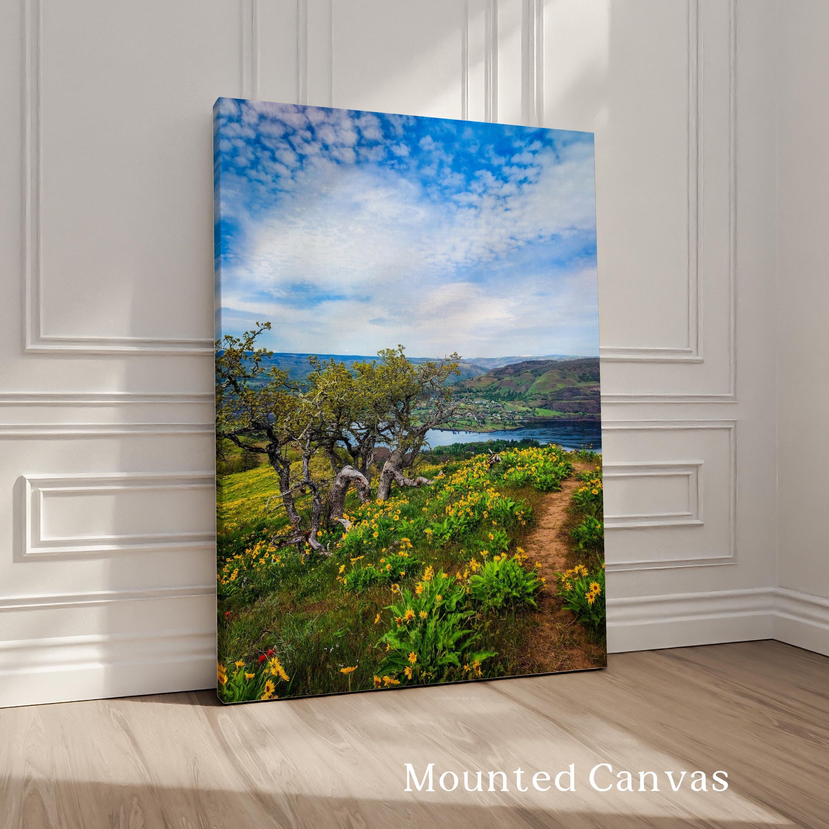 Oregon Landscape Photography Print – Tom McCall Point Trail Wall Art – Columbia River Gorge – PNW Nature Photo by Jessie Dysart
