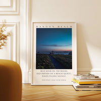 Bandon Beach Oregon Print by Jessie Dysart, Coastal Photography & Haiku Typography Art