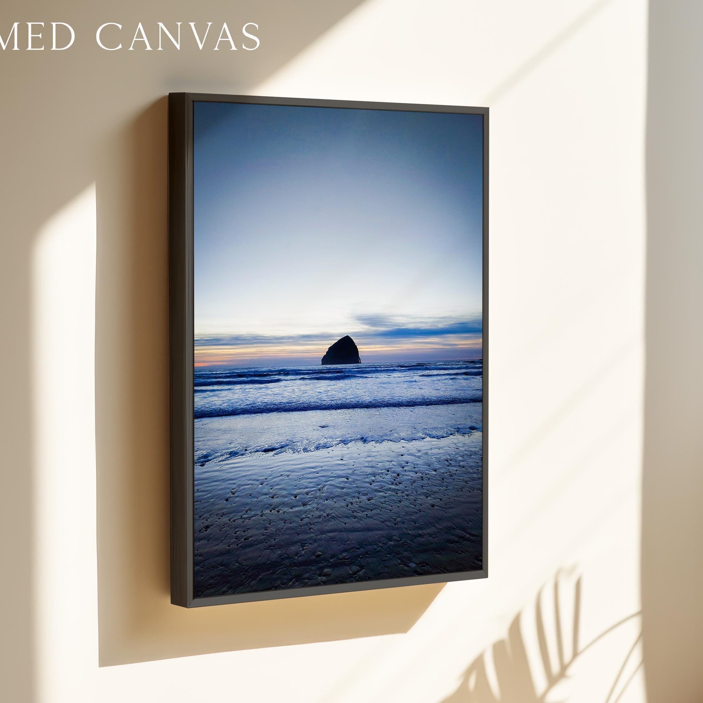 Oregon Coast Wall Art, Cape Kiwanda Pacific City Sunset Photography Print, Coastal Beach Ocean Seascape Fine Art by Jessie Dysart