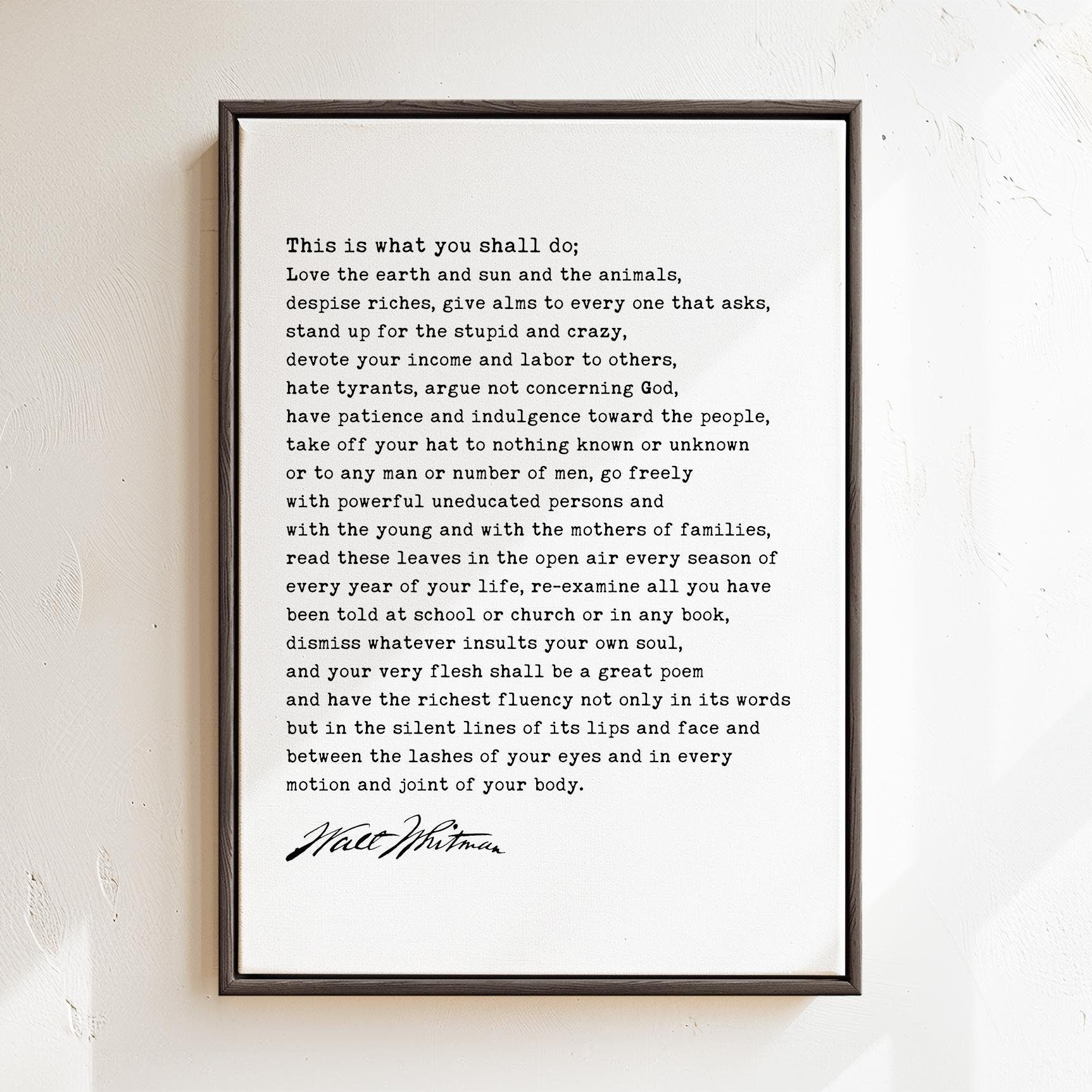 Minimalist Art Shop