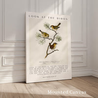 Matthew 6:26-27 Bible Verse Print, Look at the Birds Scripture Wall Art