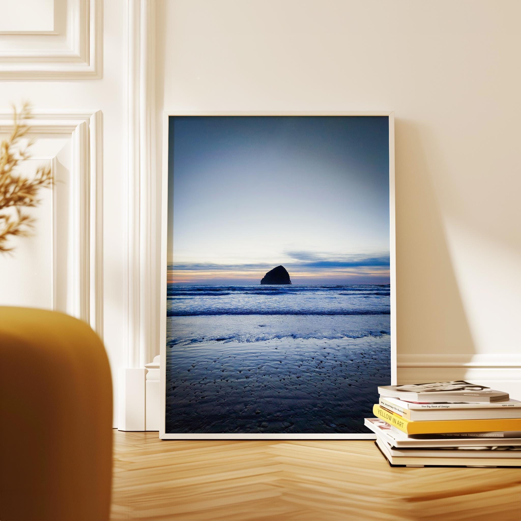 Oregon Coast Wall Art, Cape Kiwanda Pacific City Sunset Photography Print, Coastal Beach Ocean Seascape Fine Art by Jessie Dysart