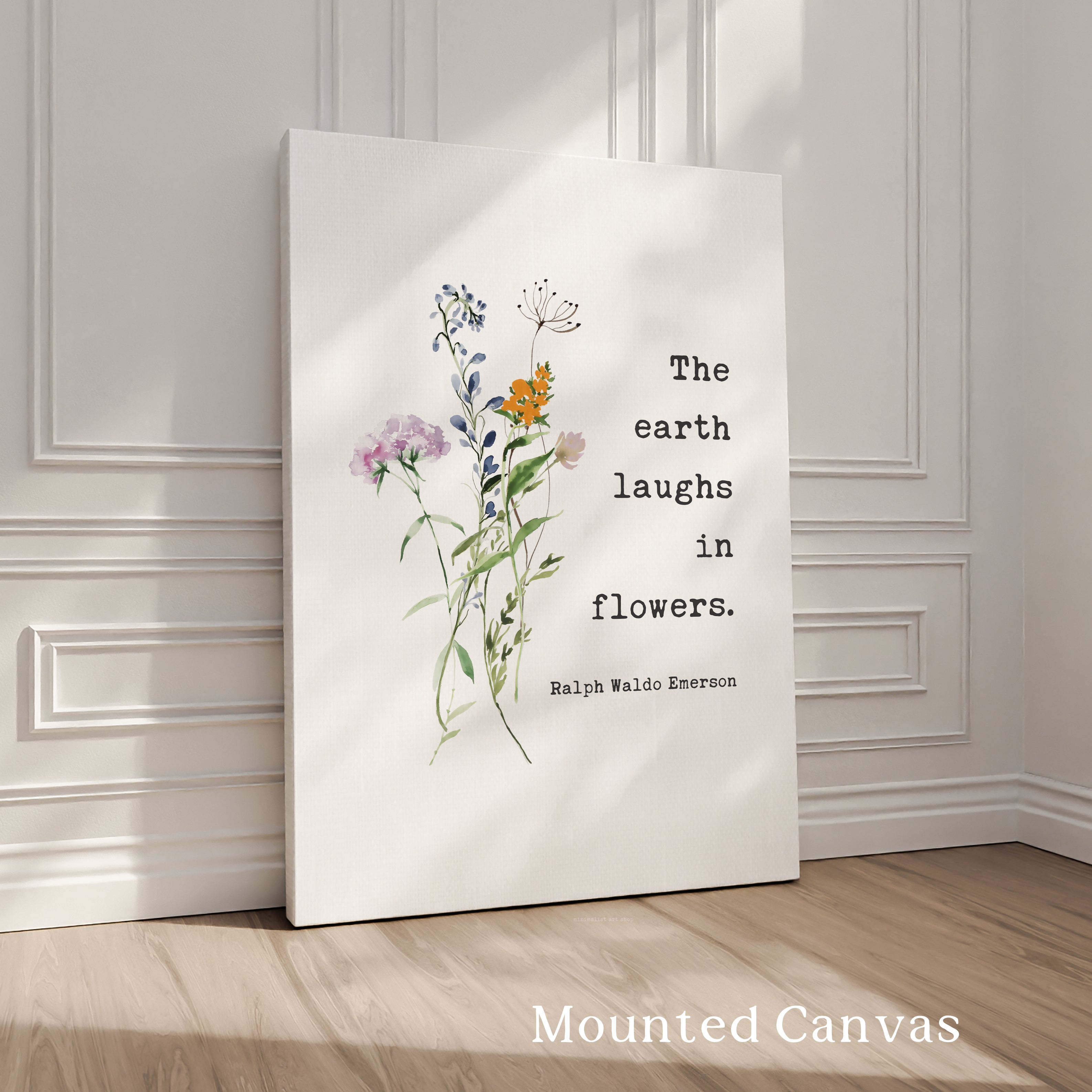 Mounted Canvas