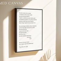 E E Cummings The Moon Looked Into My Window Print, Poetry Wall Art, Literary Typography Decor