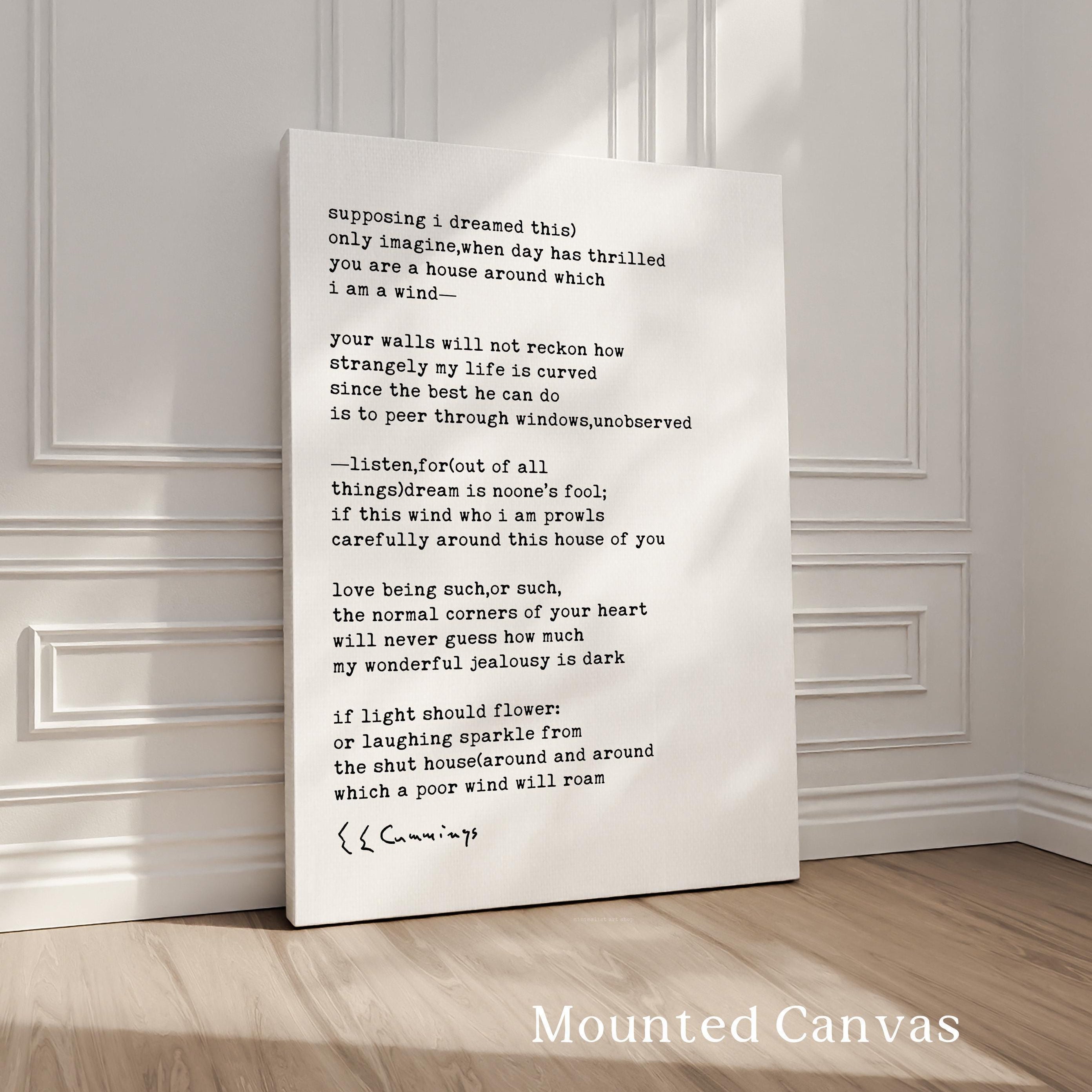 Mounted Canvas