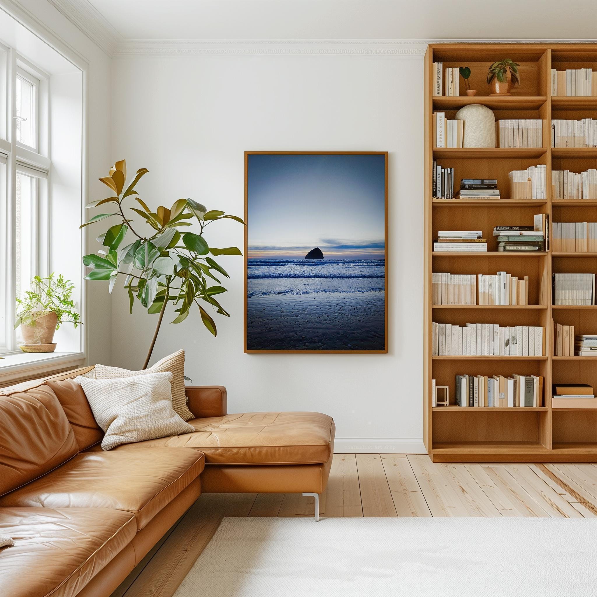 Oregon Coast Wall Art, Cape Kiwanda Pacific City Sunset Photography Print, Coastal Beach Ocean Seascape Fine Art by Jessie Dysart