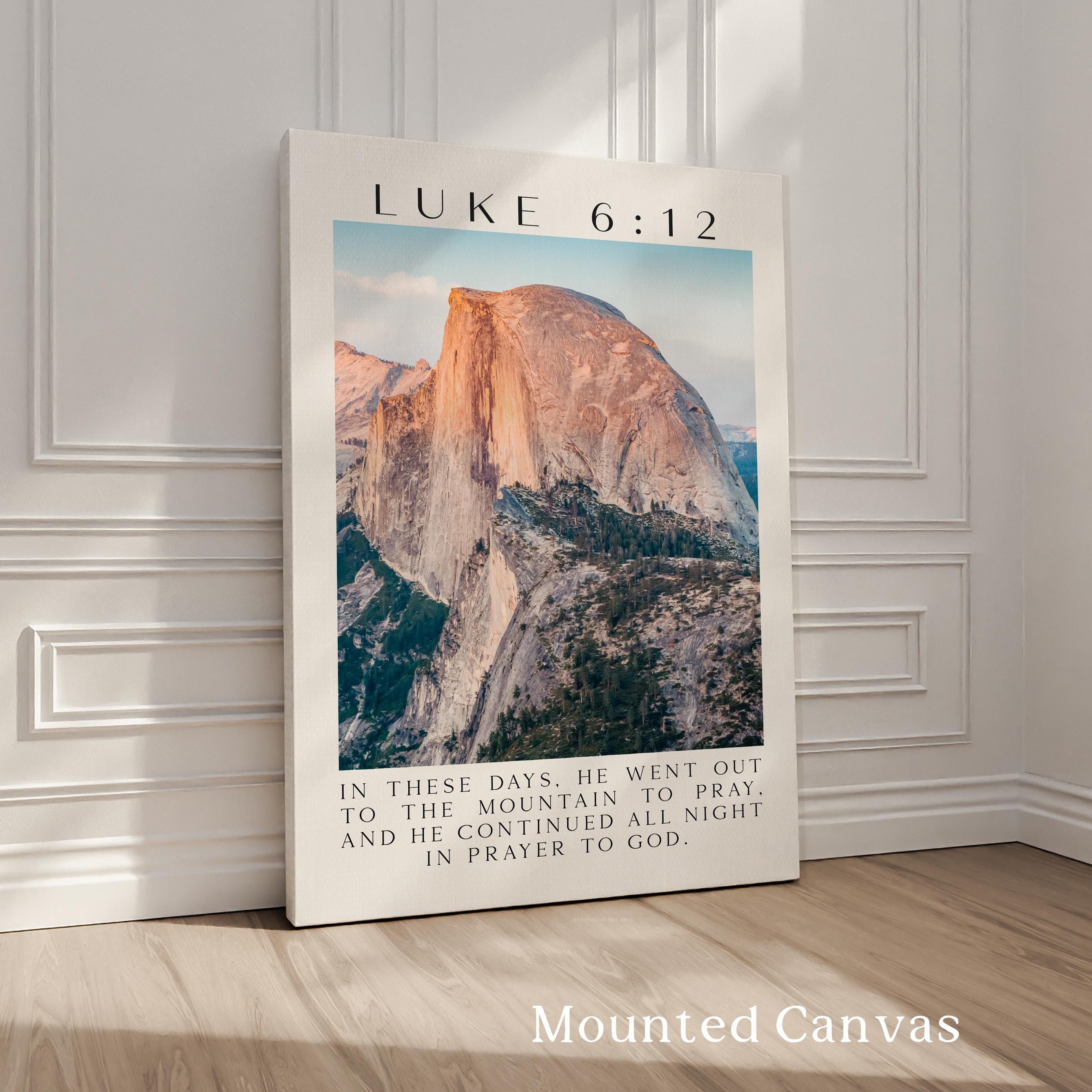 Mounted Canvas