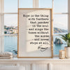 Emily Dickinson Quote, Hope Is The Thing With Feathers, Literary Wall Art, Poetry Quote Decor