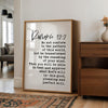 Romans 12:2 Scripture Art Print, Christian Typography Wall Art