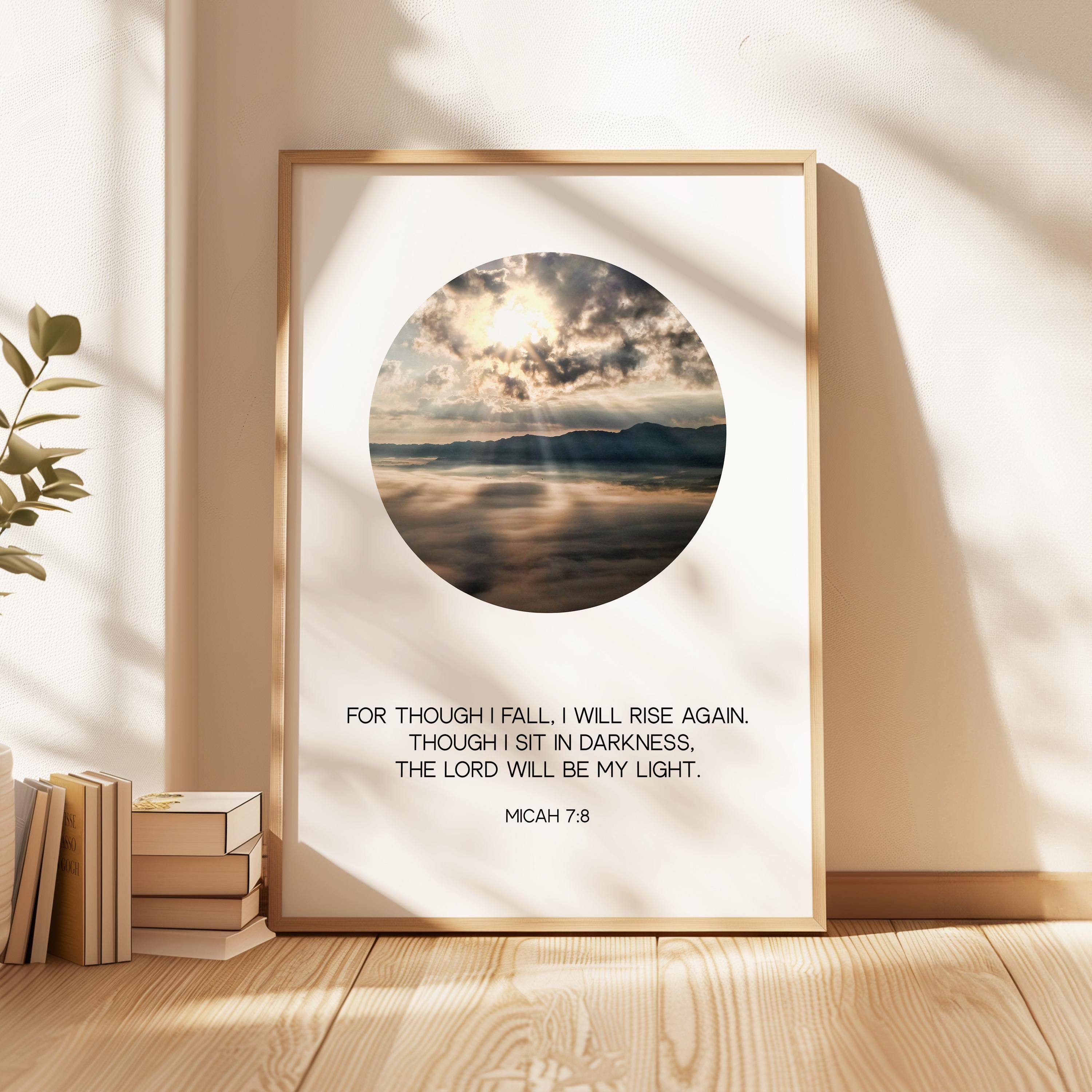 a picture frame with a quote on it