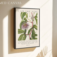 I Am The Vine,  You Are the Branches,  Mary Walcott Maypop,   John 15:5,  Art Print