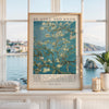 Be Still and Know Art Print,  Vincent van Gogh Almond Blossom,  Psalm 46 Bible Verse