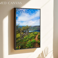 Oregon Landscape Photography Print,  Tom McCall Point Trail Wall Art,  Columbia River Gorge,  PNW Nature Photo by Jessie Dysart