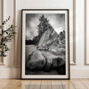 Bastendorff Beach, Oregon Coast Wall Art, Black and White Photography Print by Jessie Dysart
