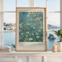 Fruit of the Spirit,  Galatians 5:22•23,  Vincent van Gogh Almond Blossoms,  Art Print