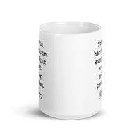 Charles Spurgeon Quote "There is hardship in everything except eating pancakes." Coffee Tea Mug