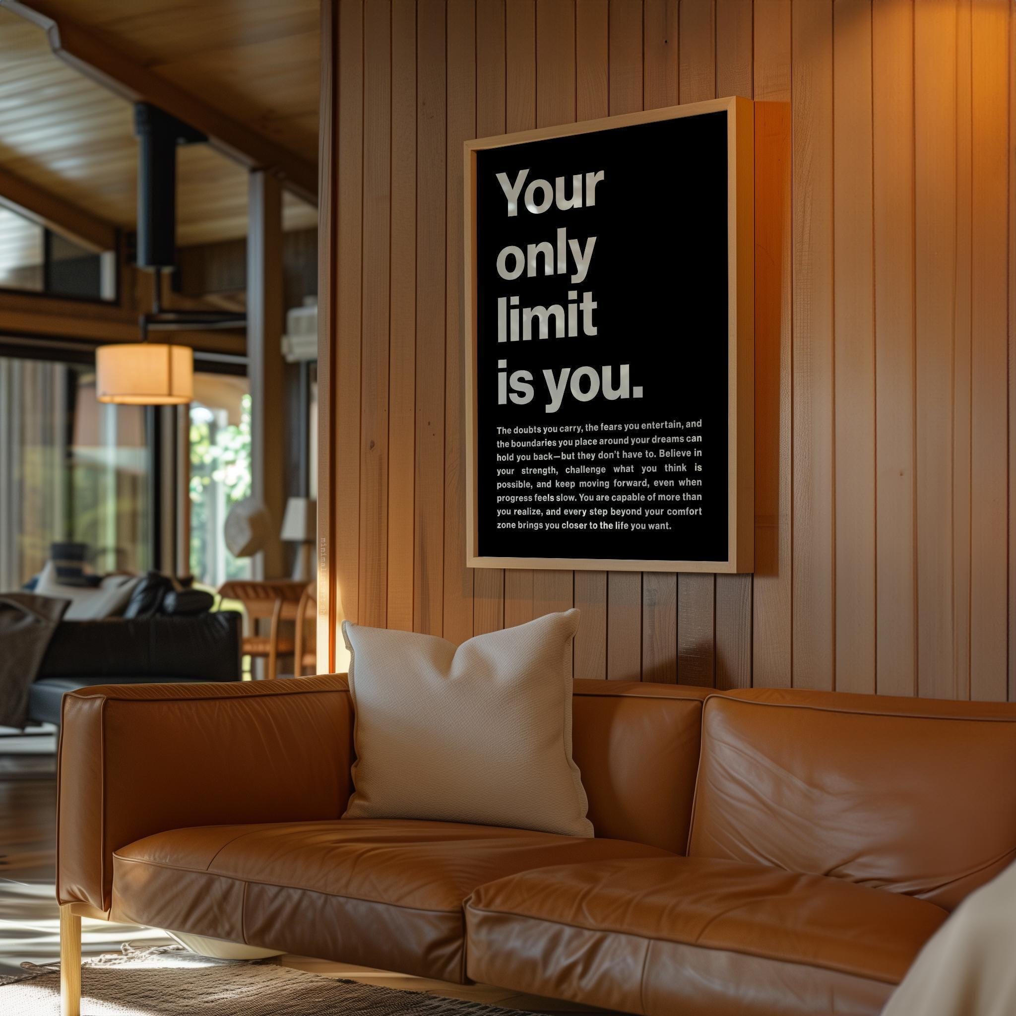 Your Only Limit Is You Print, Motivational, Inspirational, Office Decor, Gym Art, Entrepreneur Gift