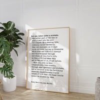 Henry David Thoreau Quote -  But men labor under a mistake. The better part of the man...  Typography Art Print - Walden - Economy - 1854