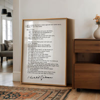 Kahlil Gibran Poem On Children Art Print, Literature Decor, The Prophet