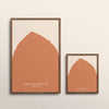 Haystack Rock Oregon Abstract Print,  Cannon Beach Art - Oregon Art - PNW Art - Beach Art Decor - Abstract Minimalist Art