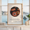 Emily Bronte Quote, Romantic Typography Wall Art Print, Wuthering Heights, Love Decor