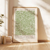 Be Still and Know Art Print,  William Morris Willow Design,  Psalm 46 Bible Verse