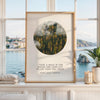 Henry David Thoreau Quote Print: "I Took a Walk in the Woods" Nature Wall Art