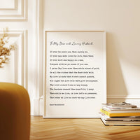 To My Dear and Loving Husband Poem by Anne Bradstreet Typography Art Print,  Wedding,  Romance,  Literature (1678)