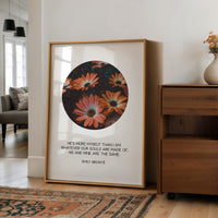 Emily Bronte Quote, Romantic Typography Wall Art Print, Wuthering Heights, Love Decor