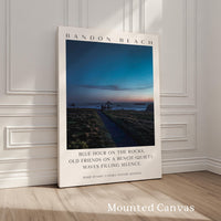 Bandon Beach Oregon Print by Jessie Dysart, Coastal Photography & Haiku Typography Art