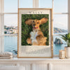 Personalized Pet Memorial Art Print, Dog, Cat, Loss Gift, Remembrance Photo, Sympathy Gift