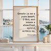Psalm 51:10 Wall Art, Create In Me A Pure Heart Print, Christian Bible Verse Decor