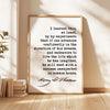 Henry David Thoreau Quote, I learned this, at least, by my experiment ... confidently in the direction of his dreams... Typography Art Print