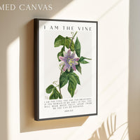 I Am The Vine,  You Are the Branches,  Mary Walcott Maypop,   John 15:5,  Art Print