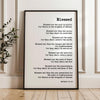 Beatitudes Print, Matthew 5:3-10 Scripture Typography Wall Art