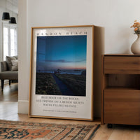 Bandon Beach Oregon Print by Jessie Dysart, Coastal Photography & Haiku Typography Art