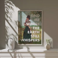 Find Me Where The Earth Still Whispers,  The Yellow Jacket by Winslow Homer,  Jessie Dysart Poem,  Art Print,  Nature Lover