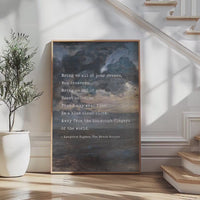 The Dream Keeper by Langston Hughes • Typography Art Print • Inspirational (1926)