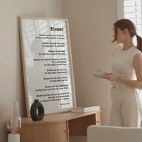 Beatitudes Print, Matthew 5:3-10 Scripture Typography Wall Art