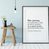 The person, be it gentleman or lady - Jane Austen Quote  -  Teacher Librarian Gift - Typography Print - Home Wall Decor - Minimalist Decor