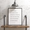 To be yourself .... greatest accomplishment. - Ralph Waldo Emerson - Inspiration Quotes - Entrepreneur Gift - Independence - Typography Art
