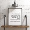 Deeds Cannot Dream What Dreams Can Do -Time is a Tree – ee cummings - Typography Print - Home Wall Decor