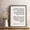 I declare after all there is no enjoyment like reading. ... miserable if I have not an excellent library. - Jane Austen Art Print