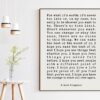 F. Scott Fitzgerald For What It's Worth Quote - Typography Art - Inspriational Quotes - New Job - Gift for Best Friend - New City