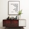 Oscar Wilde quote Life is far too important a thing ever to talk seriously about. Typography Art Print - Life Quotes - Humor Quote