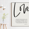 Love Your Neighbor As Yourself Love Your God With All Your Heart Mark 12:30-31 Art Print - Religious Scripture - Bible Verse Art