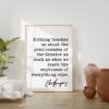 Charles Spurgeon Quote - Nothing teaches us about the preciousness ... emptiness of everything else. Christian - Family - Traditional
