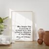 Henry David Thoreau Quote - Who hears the rippling of rivers will not utterly despair of anything. Art Print Nature Lover - Environmentalist