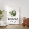 Nature is loved by what is best in us. - Ralph Waldo Emerson Quote Art Print - Nature Lover Quotes - Environmentalist Quote - Hiking