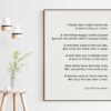 Joyce Kilmer Poem Trees - I think that I shall never see A poem lovely as a tree. Art Print - Nature Lover - Environment - Religious
